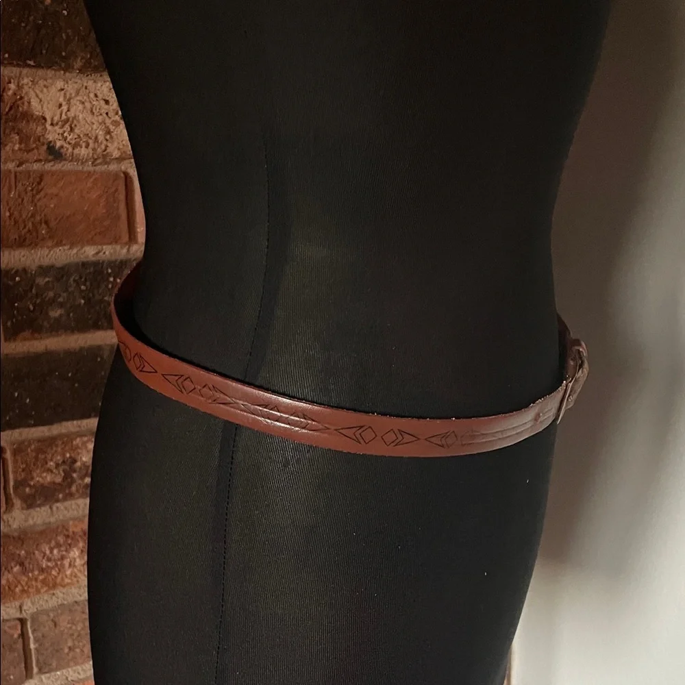 Brown‎ Leather Belt